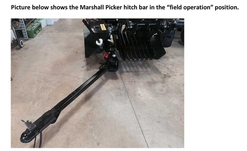 Marshall Picker Hitch Bar